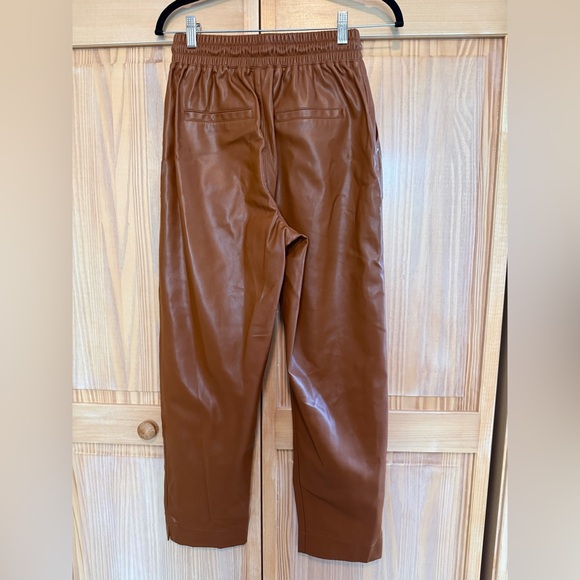 a new day Brown Faux Leather Pants - Picture 4 of 5